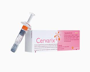 Cervarix prefilled syringe image