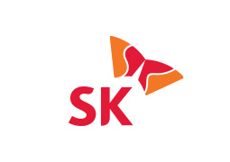 SK logo mark + symbol - Process color type
